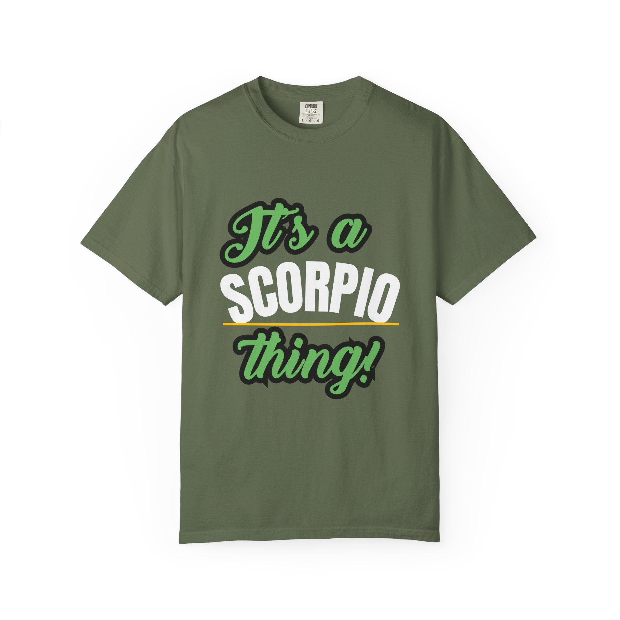 Unisex Scorpio Thing T-Shirt | Astrology Tee for Birthdays, Gift for Scorpio Season, Zodiac Lover Apparel, Horoscope Shirt