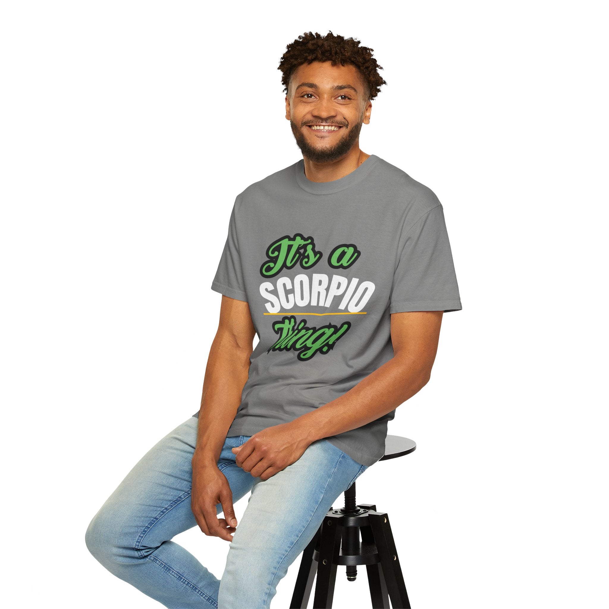Unisex Scorpio Thing T-Shirt | Astrology Tee for Birthdays, Gift for Scorpio Season, Zodiac Lover Apparel, Horoscope Shirt