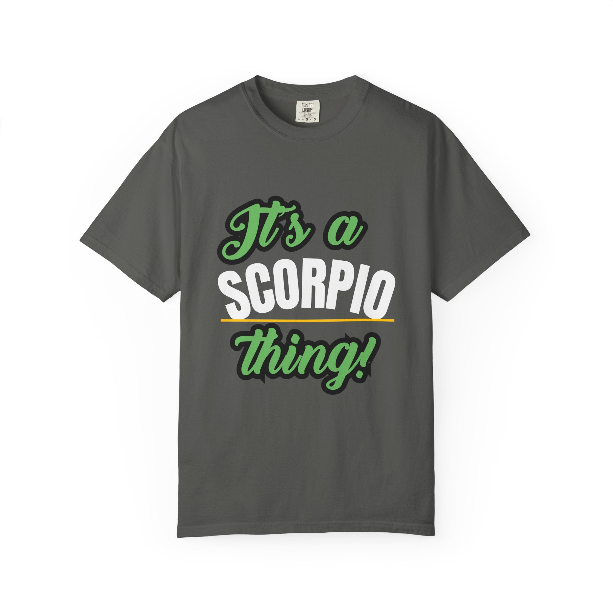 Unisex Scorpio Thing T-Shirt | Astrology Tee for Birthdays, Gift for Scorpio Season, Zodiac Lover Apparel, Horoscope Shirt