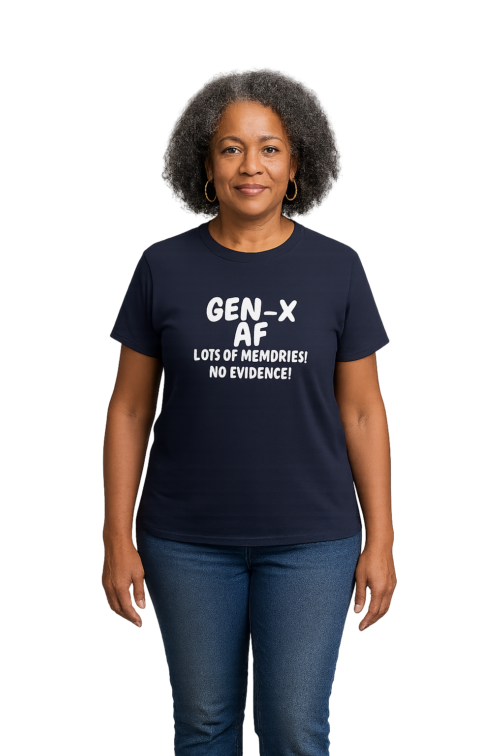 GEN-X AF Unisex Heavy Cotton Tee, Nostalgic T-Shirt, 90s Vibe Shirt, Casual Everyday Wear, Perfect Gift for Gen-Xers
