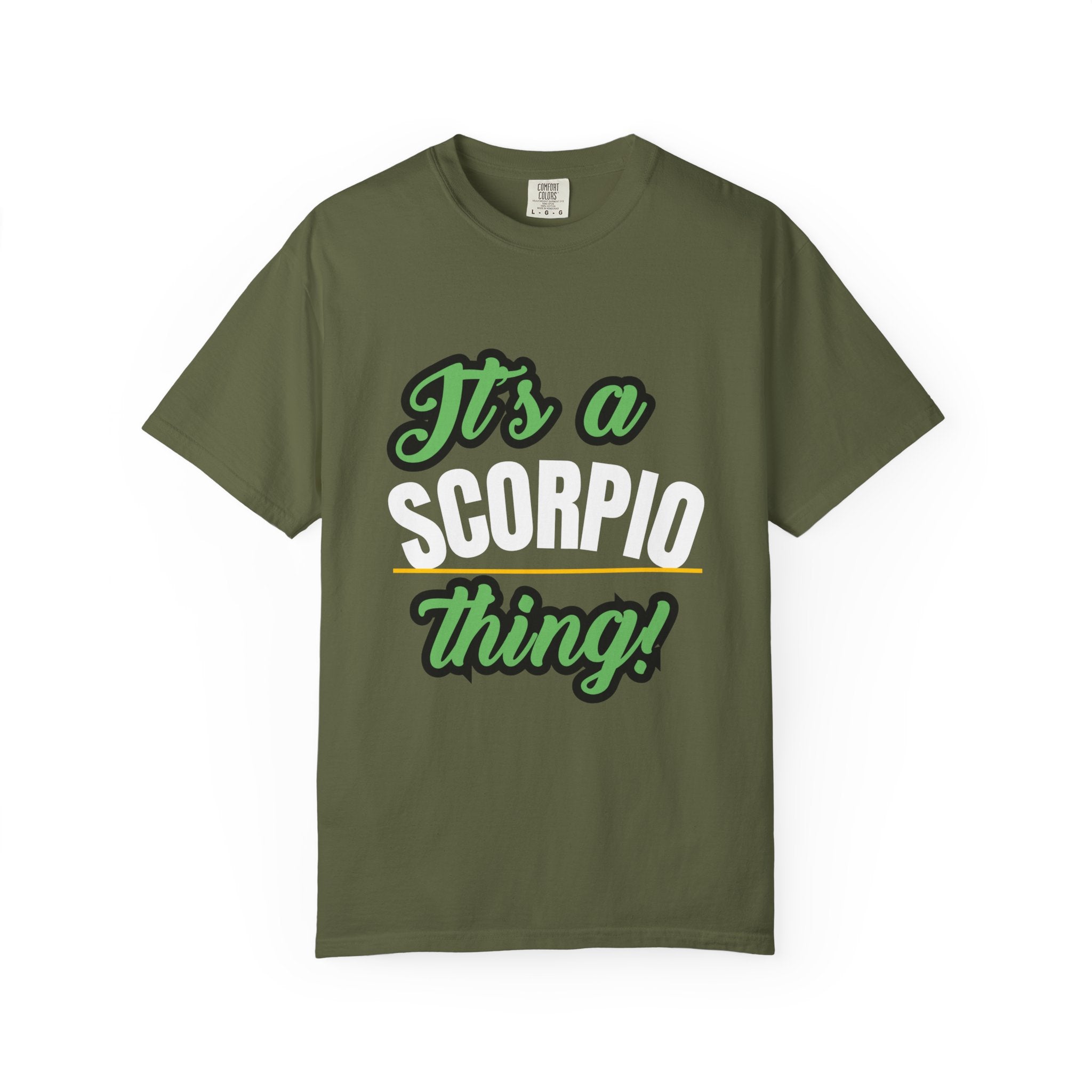 Unisex Scorpio Thing T-Shirt | Astrology Tee for Birthdays, Gift for Scorpio Season, Zodiac Lover Apparel, Horoscope Shirt